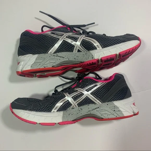ASICS women’s 7 gray pink gel Phoenix running sneakers - Picture 2 of 9